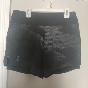 On Running Women's Black Running Shorts